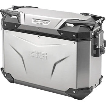 GIVI Outback Evo Side Case - Right - 37 Liter - Silver OBKE37ARA