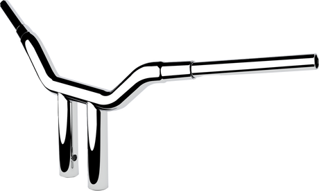 LA CHOPPERS Handlbar - KFT - 10" x 1-1/2" - Chrome LA-7343-10