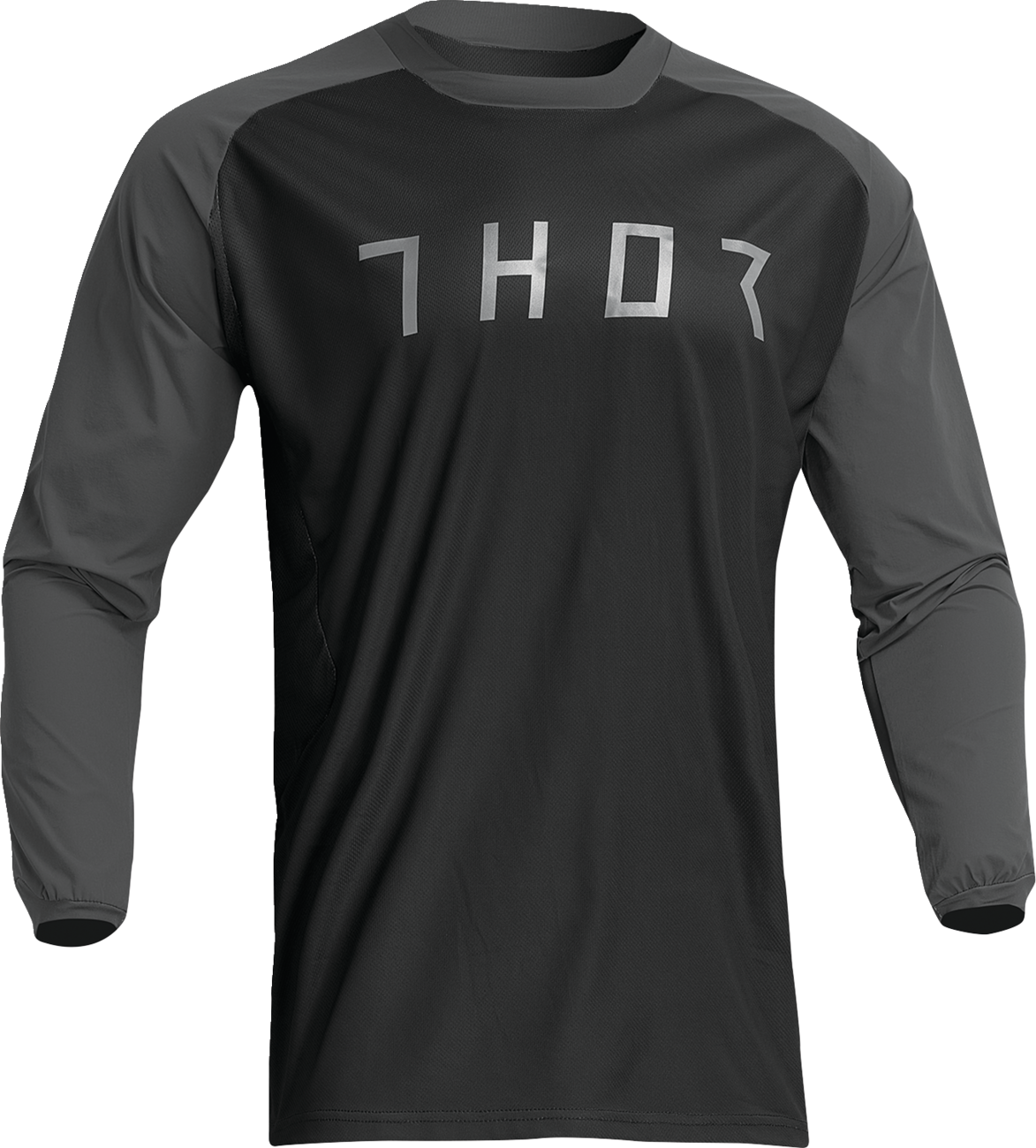 THOR Terrain Jersey - Black/Charcoal - Large 2910-7162