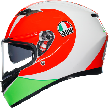 AGV K3 Helmet - Rossi Mugello 2018 - Large 2118381004005L
