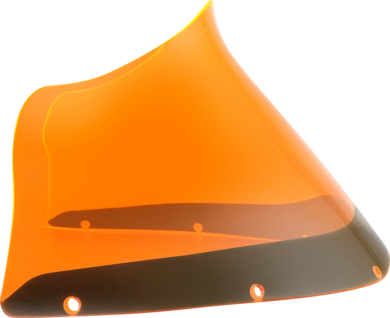 KLOCK WERKS Kolor Flare™ Windshield - 9" - Orange Ice - FXRP KWW-02-0608