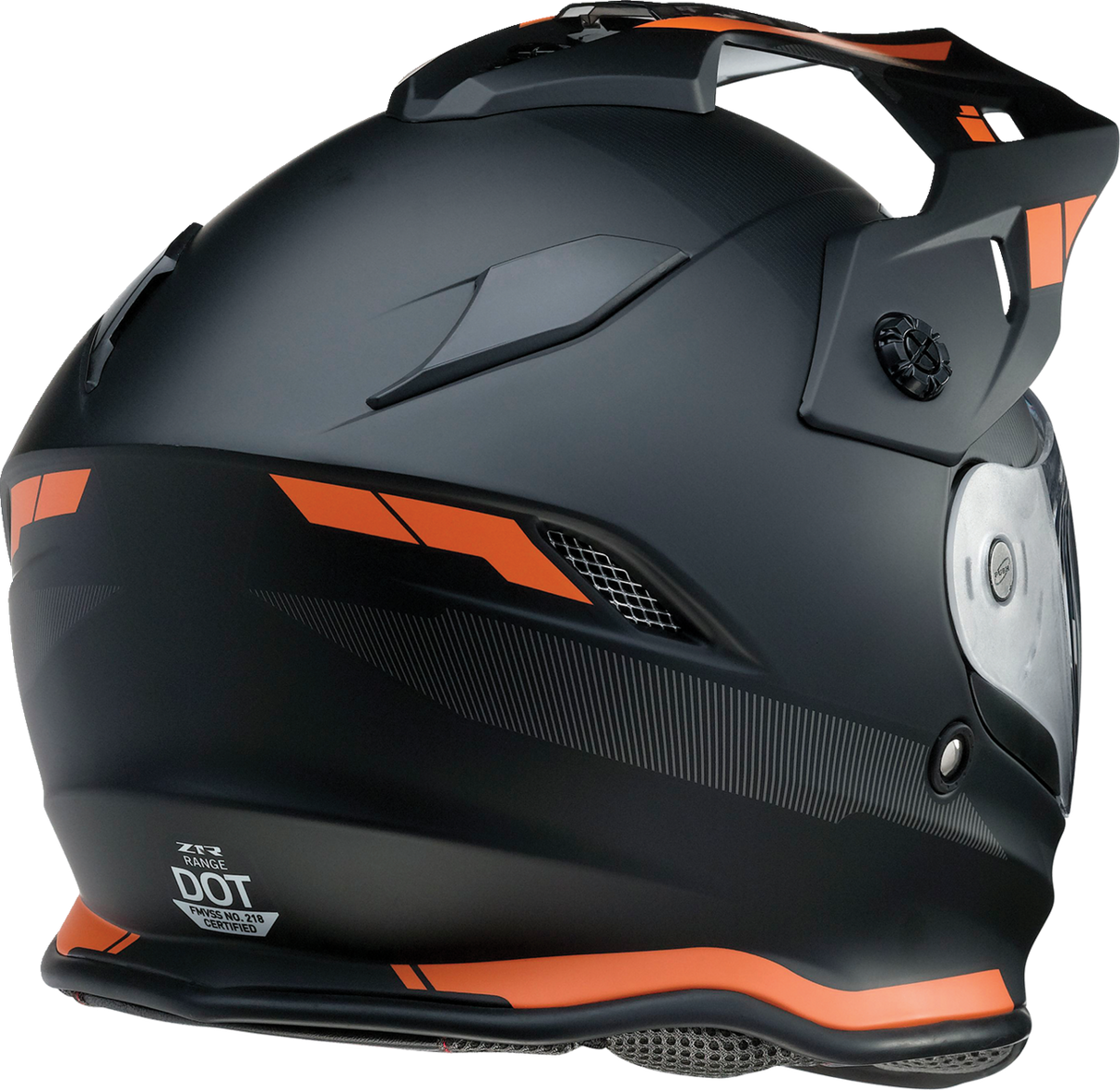 Z1R Range Helmet - Uptake - Black/Orange - Large 0140-0117