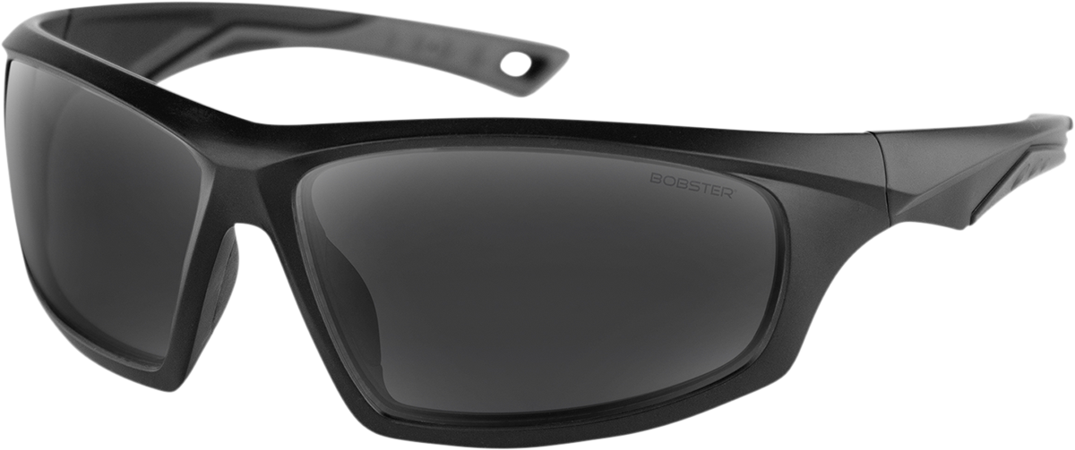 BOBSTER Vast Sunglasses - Matte Black - Smoke BVAS001