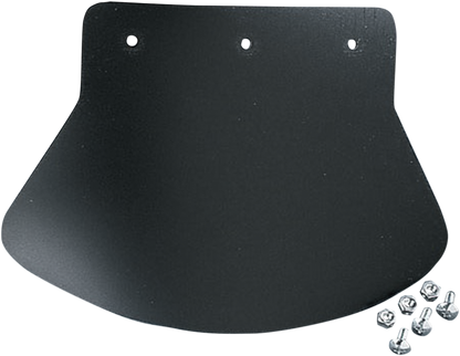 DRAG SPECIALTIES Mud Flap - Plain - 9.5" W x 6.5" H DS393702