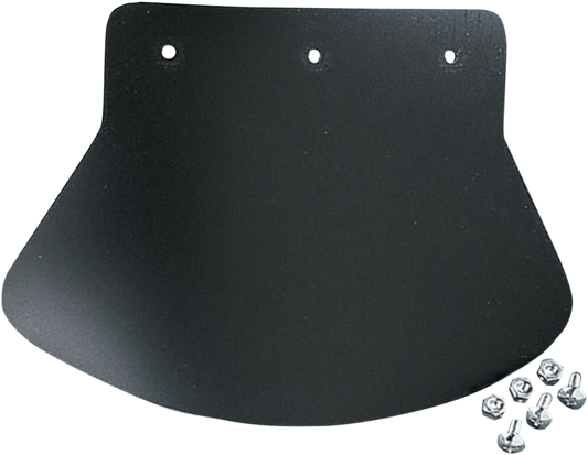 DRAG SPECIALTIES Mud Flap - Plain - 9.5" W x 6.5" H DS393702