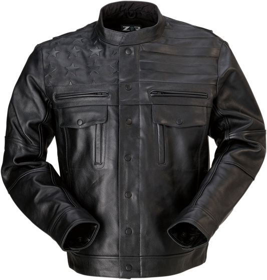 Z1R Deagle Leather Jacket - Black - XL 2810-3760