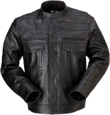 Z1R Deagle Leather Jacket - Black - 3XL 2810-3762