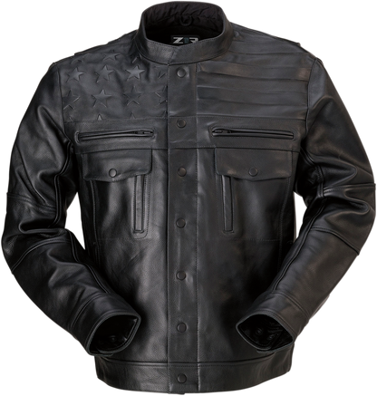 Z1R Deagle Leather Jacket - Black - Medium 2810-3758