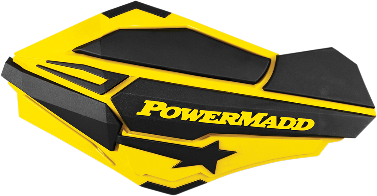 POWERMADD Handguards - Suzuki Yellow/Black 34406