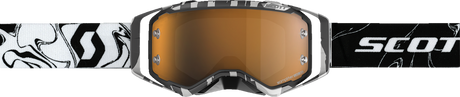 SCOTT Prospect Amplifier Goggles - Marble Black/White - Gold Chrome Works 285536-7082324