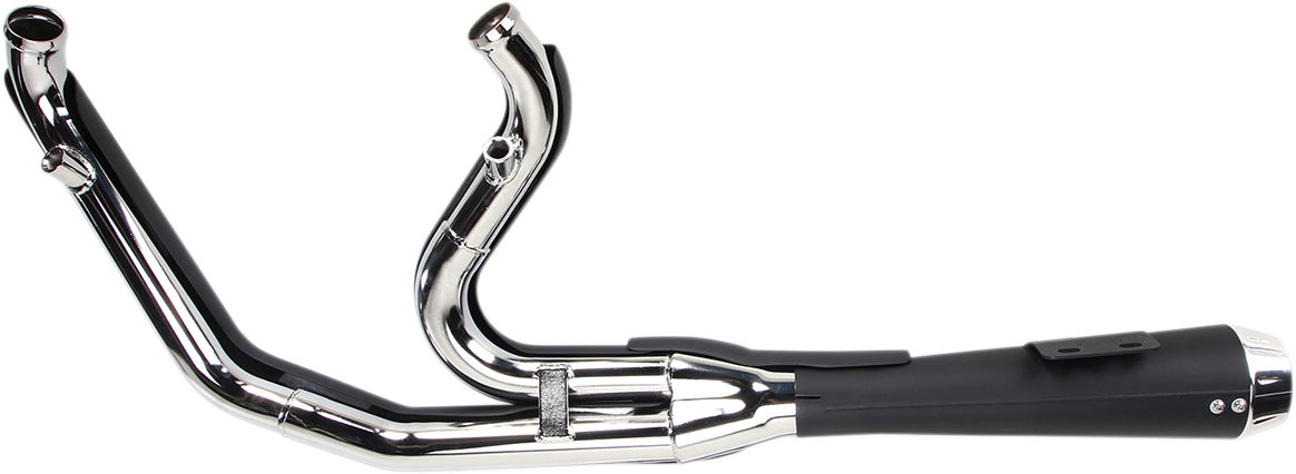 BASSANI XHAUST Road Rage Exhaust - Black - Short - '06-'17 FXD 13122J