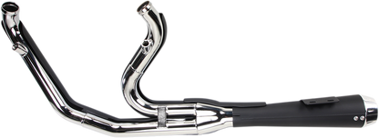 BASSANI XHAUST Road Rage Exhaust - Black - Short - '06-'17 FXD 13122J