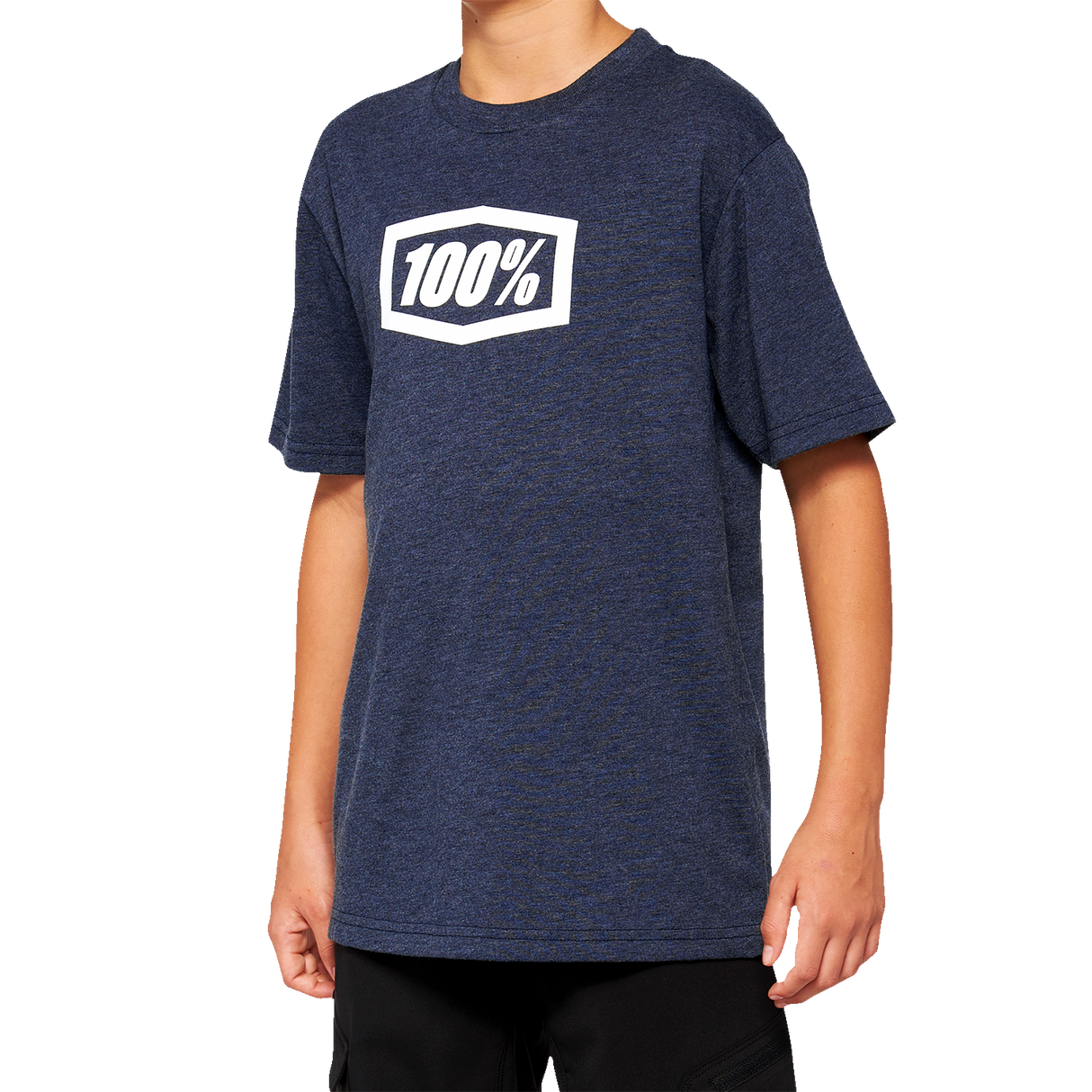 100% Youth Icon T-Shirt - Navy - XL 20001-00015