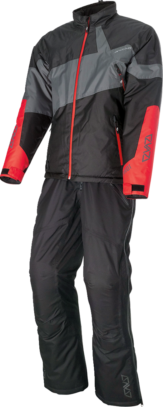 ARCTIVA Pivot 6 Jacket - Gray/Black/Red - Medium 3120-2107
