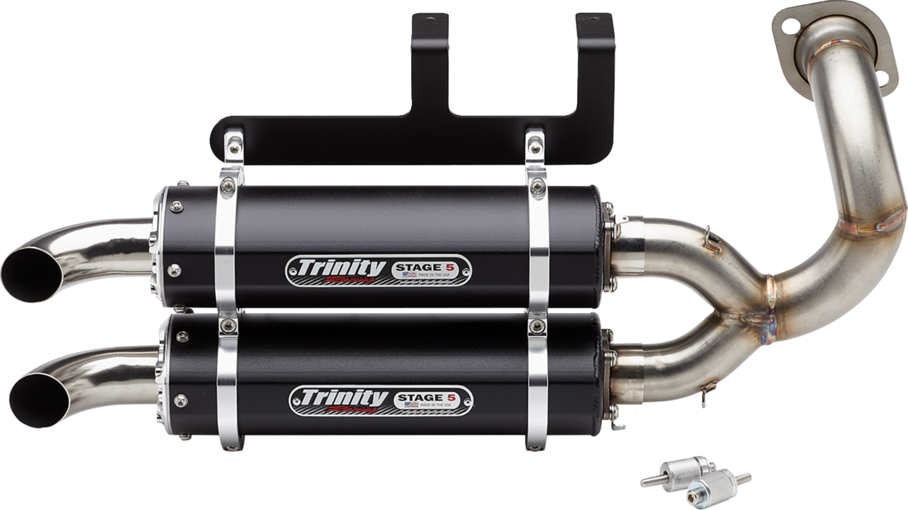 TRINITY RACING Stage 5 Slip-On Muffler TR-4181S