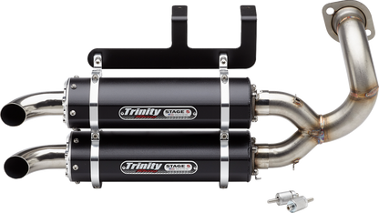 TRINITY RACING Stage 5 Slip-On Muffler TR-4181S