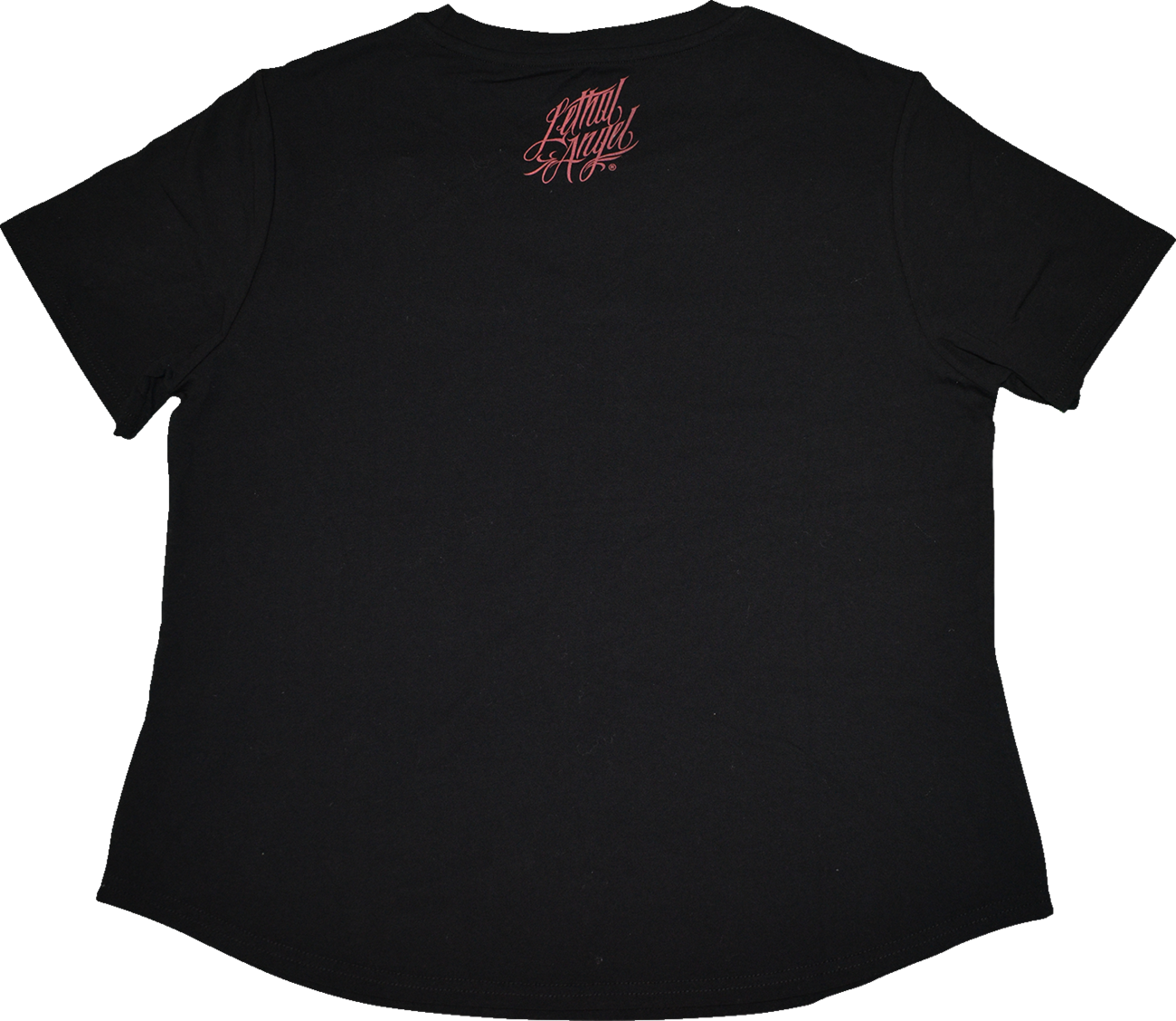 LETHAL THREAT Women's Speed & Sound V-Neck T-Shirt - Black - Small LA70200S
