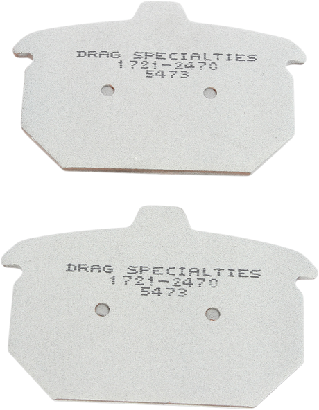 DRAG SPECIALTIES Sintered Brake Pads - Harley-Davidson HDP901