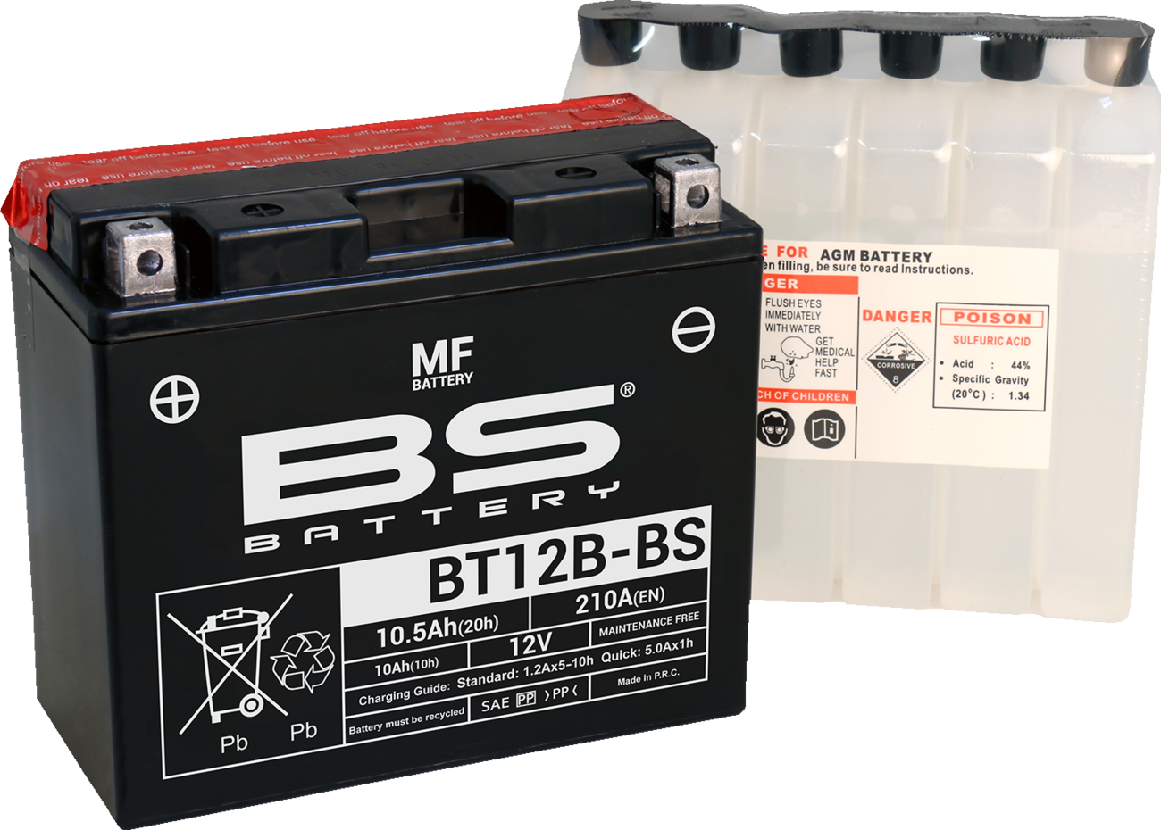 BS BATTERY Battery - BT12B-BS (YT) 300628