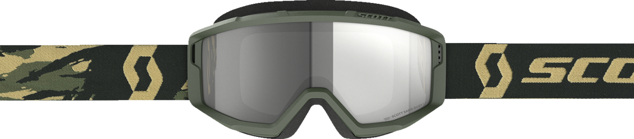 SCOTT Primal Sand Dust Goggles - Camo Khaki - Dark Gray 278600-6800053