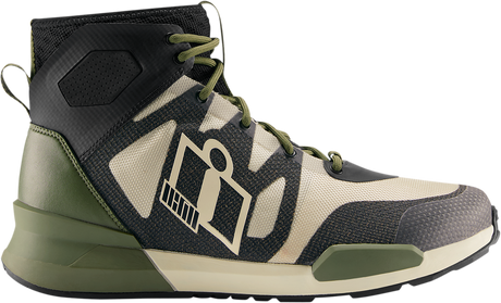 ICON Hooligan Shoes - Green - Size 10 3403-1094