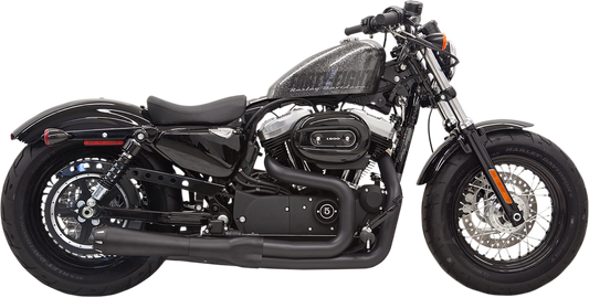 BASSANI XHAUST Mega Power Exhaust - Black 1X32RB