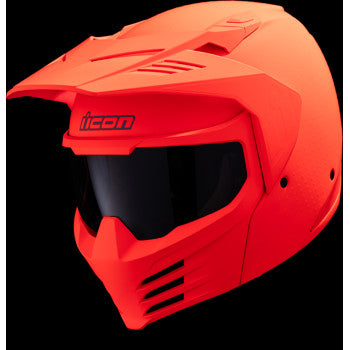 ICON Elsinore™ Helmet - Monotype - Red - Medium 0104-3317