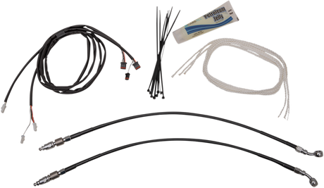 FAT BAGGERS INC. Handlebar Kit - Pointed Top - 14" - Black 909214-B