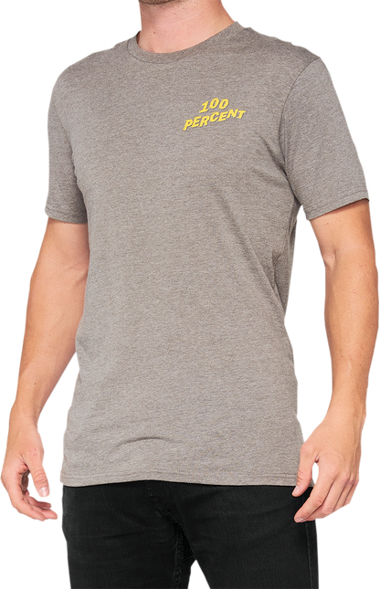 100% Dakota T-Shirt - Heather Gray - Small 32130-188-10