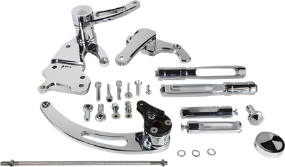 ACCUTRONIX Forward Control - Chrome - Slotted FC405-SSC