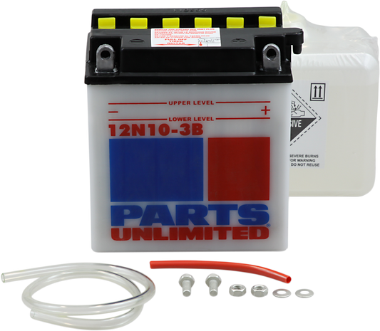 Parts Unlimited Battery - 12n10-3b 12n10-3b-Fp