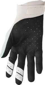 THOR Agile Tech Gloves - White/Teal - Large 3330-7210