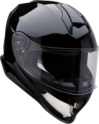 Z1R Youth Warrant Helmet - Gloss Black - Medium 0102-0243