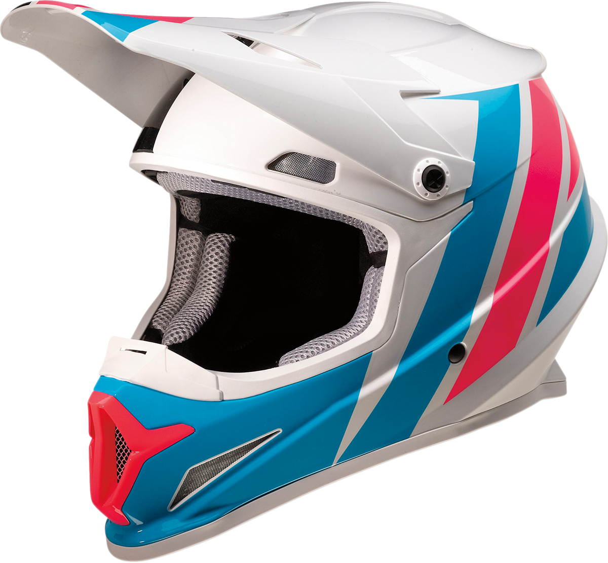 Z1R Rise Helmet - Evac - Gloss White/Pink/Blue - 4XL 0110-6720