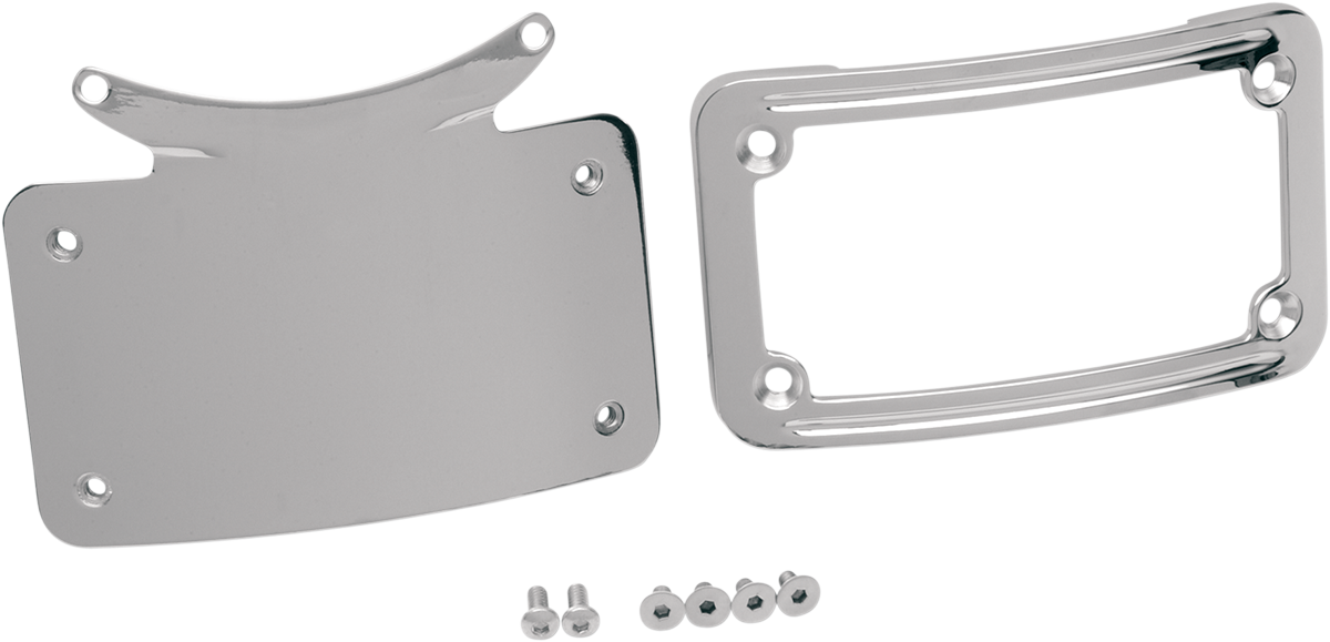 KURYAKYN Curved License Plate Frame 3162