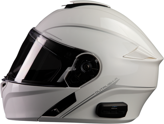 SENA Outrush R Helmet - White - Medium OUTRUSHR-GW00M3