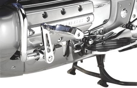 RIVCO PRODUCTS Adjustable Highway Peg Mounts - 1" - Chrome GL18004