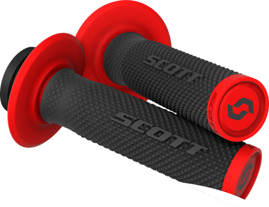 SCOTT Grips - SX II - Lock-On - Black/Red 292452-1042222