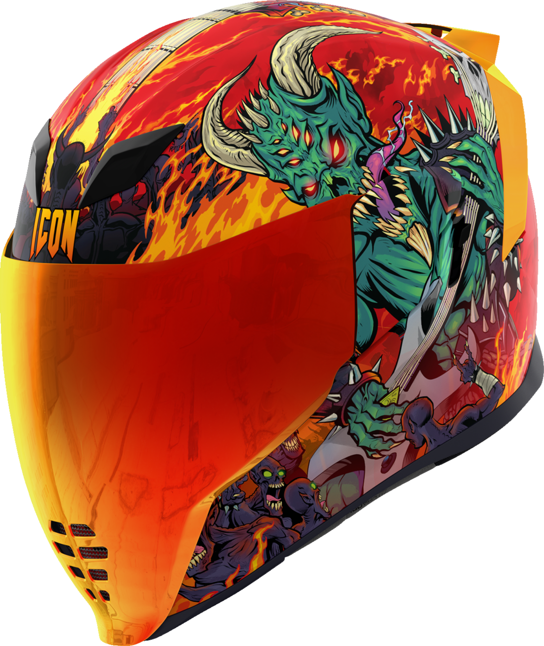 ICON Airflite™ Helmet - Blegh - MIPS® - Red - Small 0101-16920