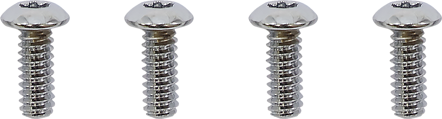 DRAG SPECIALTIES Switch Housing Screws - Chrome MPBDR18