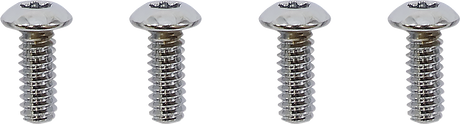 DRAG SPECIALTIES Switch Housing Screws - Chrome MPBDR18