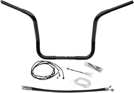 FAT BAGGERS INC. Handlebar Kit - Rounded Top - 14" - Black 909514-B
