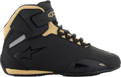 ALPINESTARS Women's Sektor Shoes - Black/Champagne - US 7 2515719-1090-7