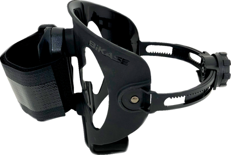 BIKASE Water Bottle Cage - 3-1/4" diameter strap 1022A