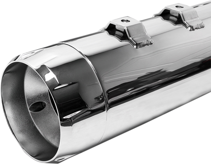 S&S CYCLE 4.5" Mufflers - Chrome with Chrome Thruster 550-0620