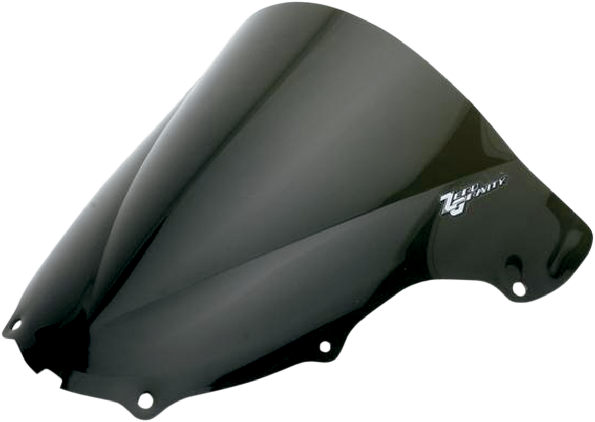 Zero Gravity Double Bubble Windscreen - Dark Smoke - ZX6R/RR 16-245-19