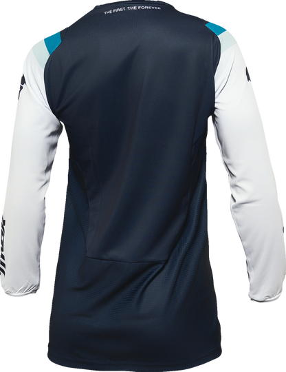 THOR Women's Pulse REV Jersey - Midnight Blue/White - Small 2911-0233