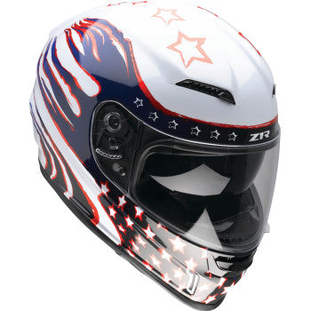 Z1R Jackal Helmet - Patriot - Red/White/Blue - XL 0101-15416