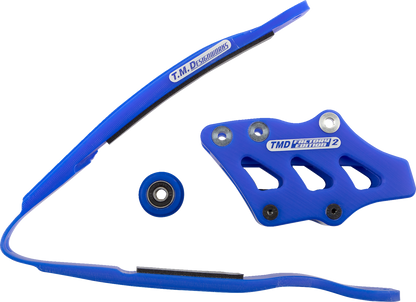 T.M. DESIGNWORKS Chain Guide/Slider - Yamaha - Blue YCP-K19-BU