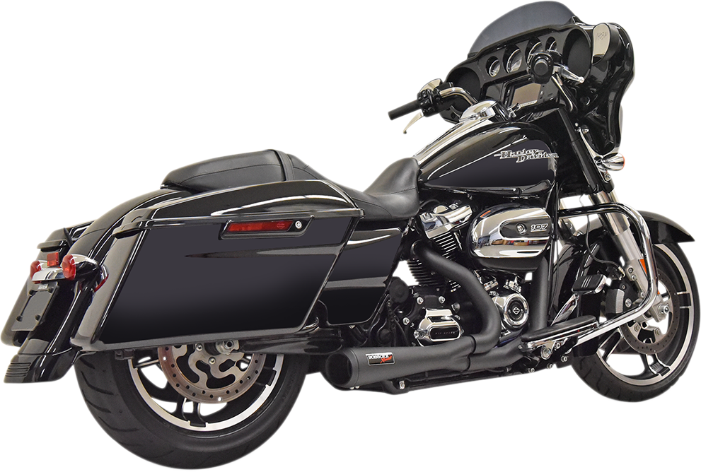 BASSANI XHAUST Escape Corto 2:1 para FL - Negro 1F42RB 